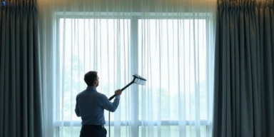 Commercial curtain stain removal service ripponlea-vic hotels offices restaurants