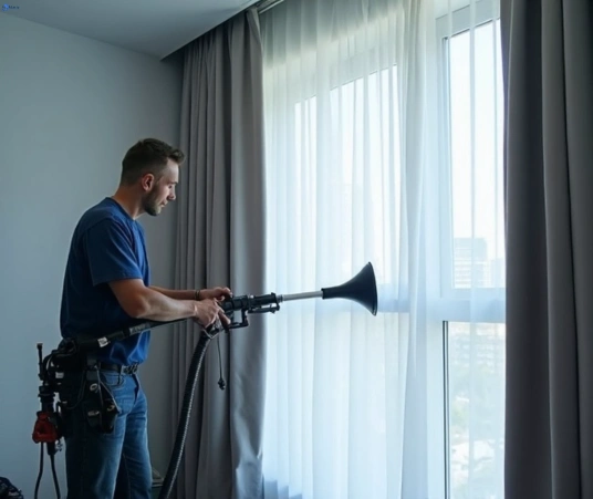Professional curtain stain removal process equipment Matty Curtain Cleaning ripponlea-vic